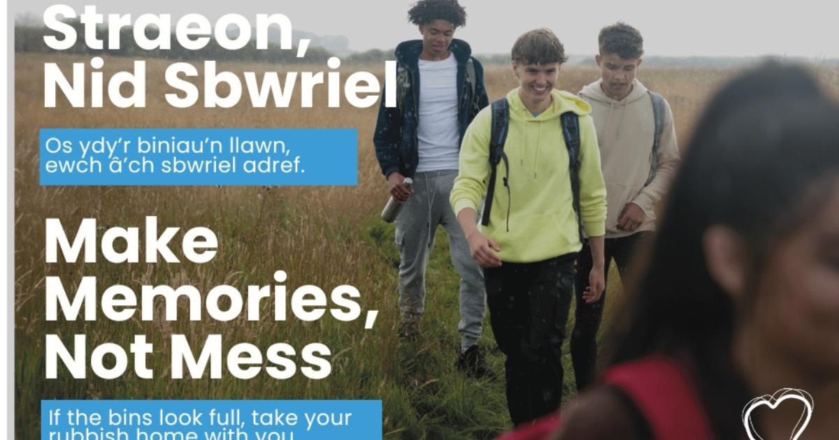 Powys council calls on public to help keep Wales clean