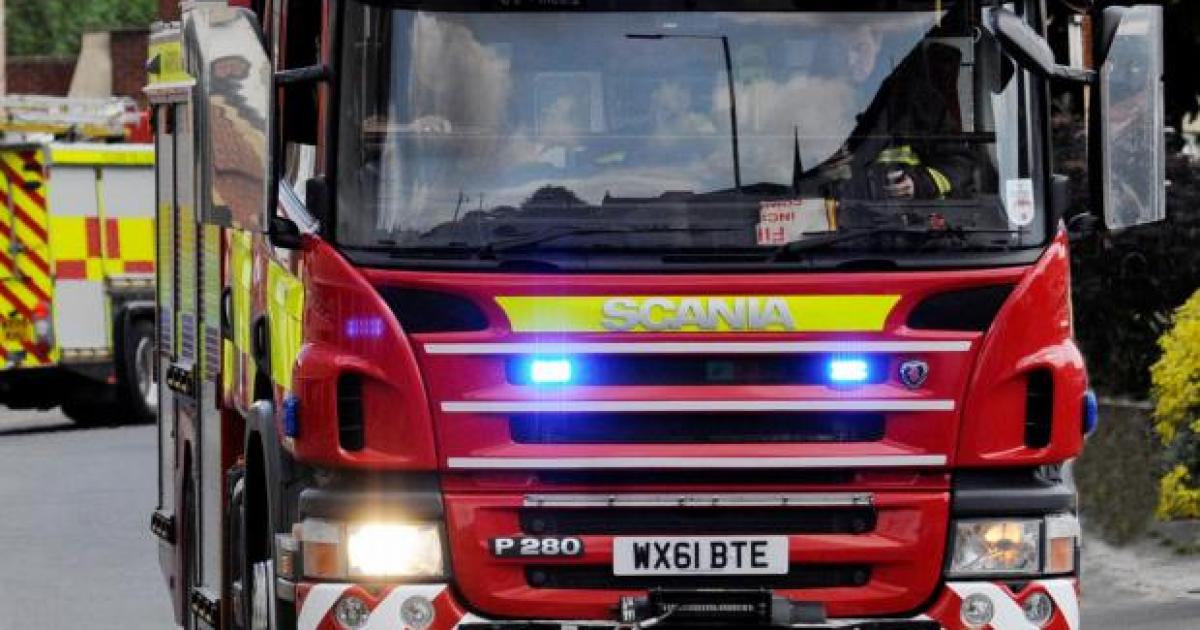 Large Streamcross blaze leads to emergency cordon in place
