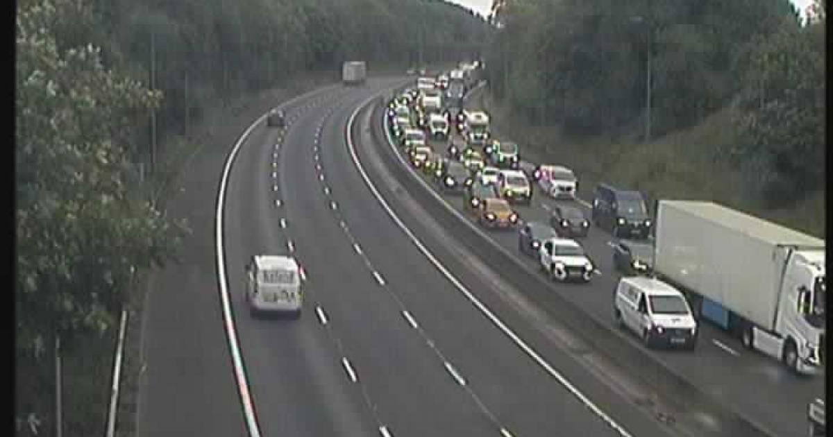 M5 crash: long delays between Worcester and Birmingham