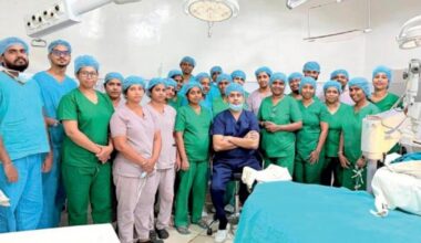 Former IRH eye doctor breaks world record on mercy mission