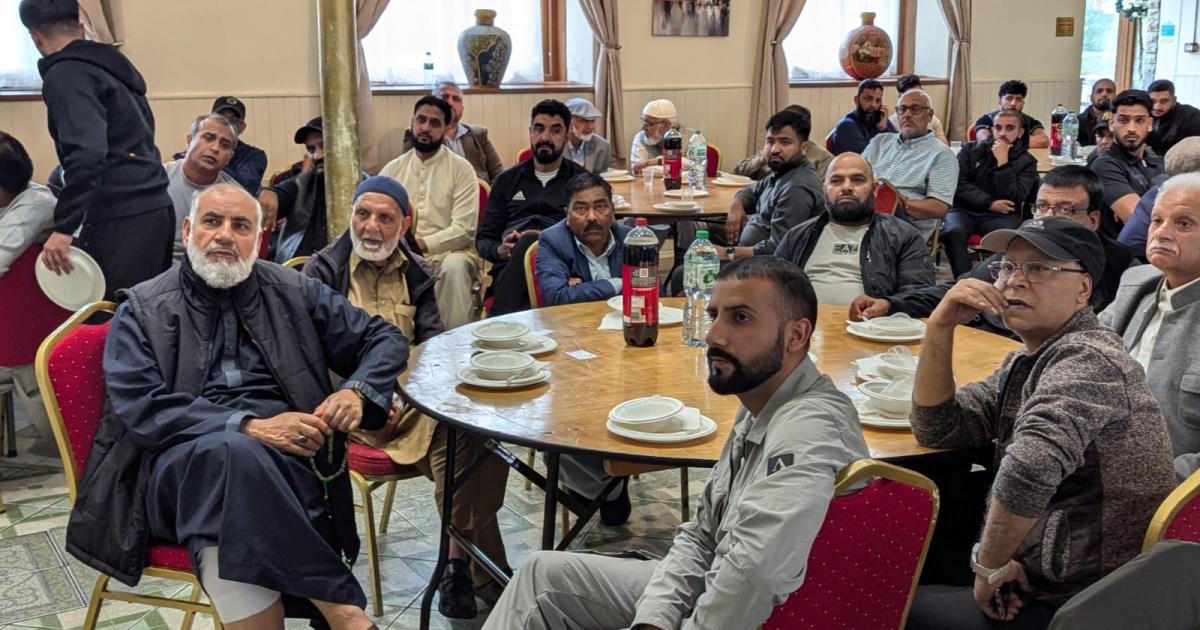 Accrington men's mental health event attracts more than 150