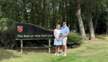 Ross Golf Club husband and wife Phil and Jose Wilson triumph