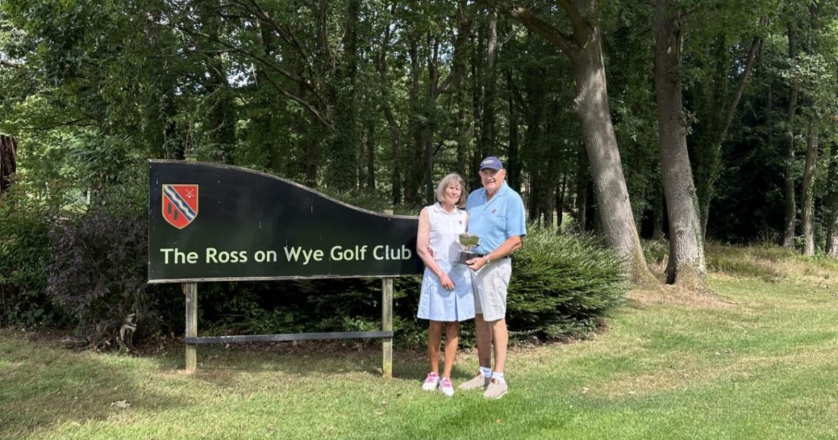 Ross Golf Club husband and wife Phil and Jose Wilson triumph