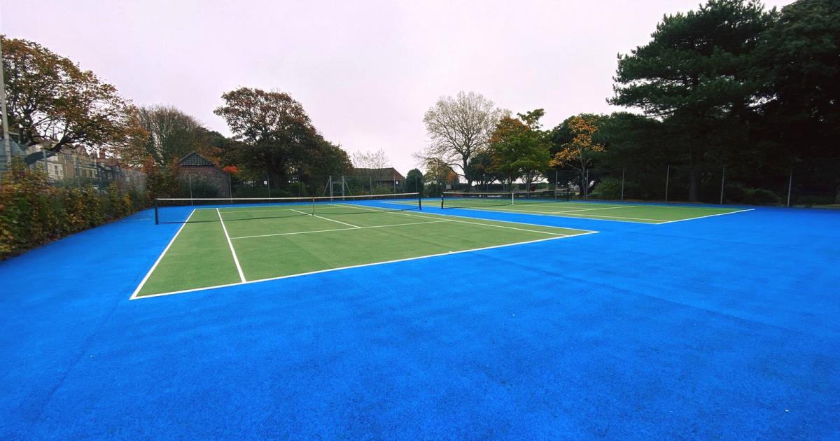 Temporary closure of park tennis courts for works Lowestoft
