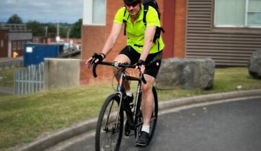 Wirral hospital staff encourage others to cycle to work