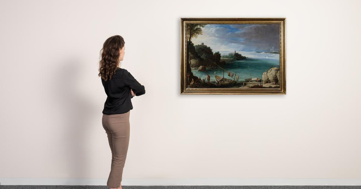 Salisbury Woolley and Wallis discovers Paul Bril painting