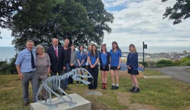 Lyme Regis Sculpture Trail unveils two new sculptures