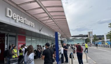 Birmingham Airport flights grounded until 8pm after emergency landing