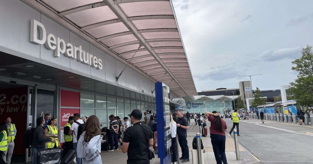 Birmingham Airport flights grounded until 8pm after emergency landing
