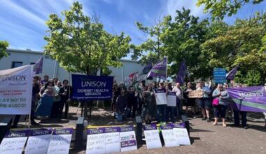 Dorset hospital staff back strike action over job outsourcing row