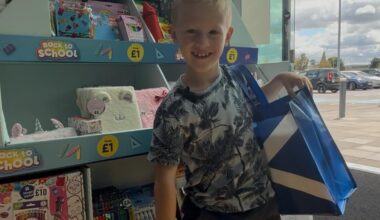 Six-year-old boy shared top picks from Fort Kinnaird