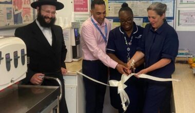 Kosher kitchen at Homerton Hospital for Jewish patients