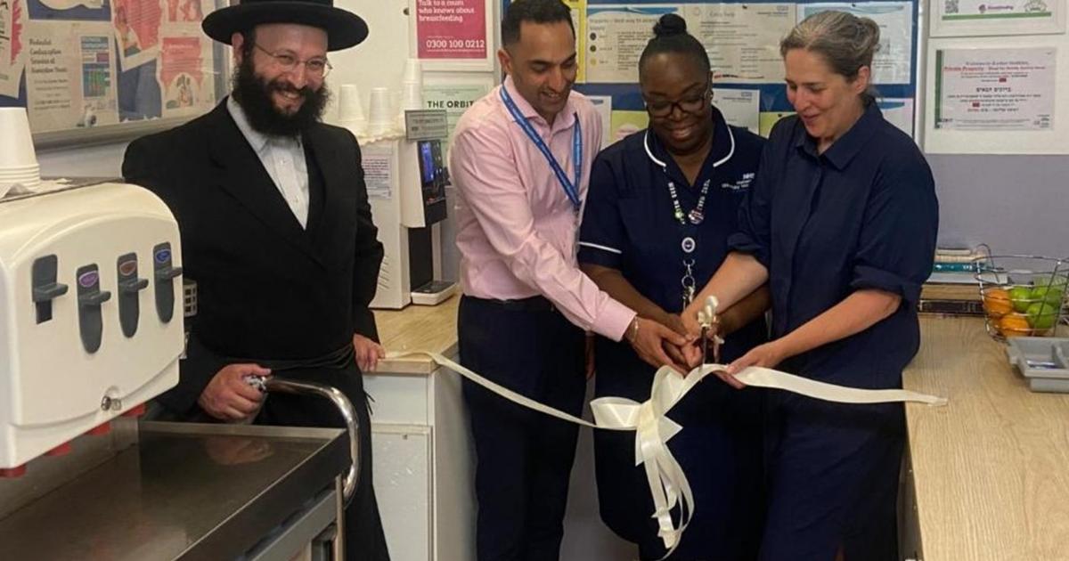 Kosher kitchen at Homerton Hospital for Jewish patients