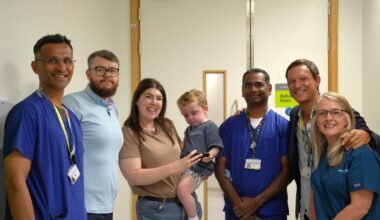 Surgeons use new technique to save life of little boy with rare condition
