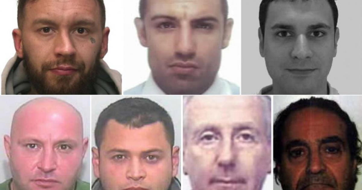 National Crime Agency's most wanted list August 2025