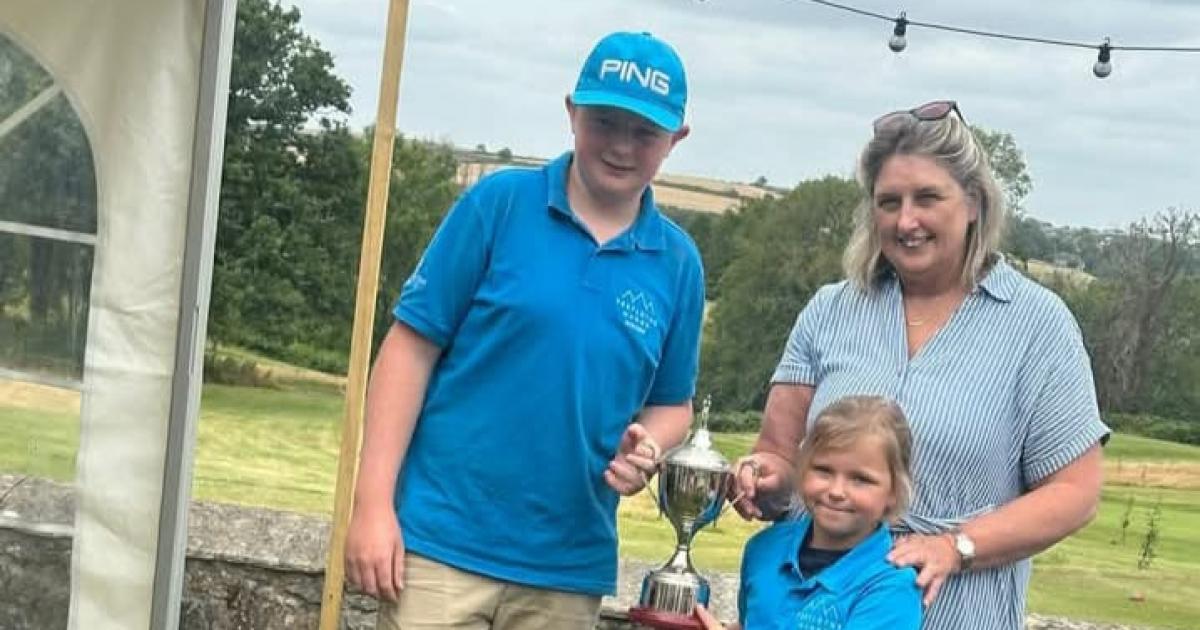 Young golfers compete for Mel Neale Trophy at Trefloyne
