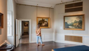 Famous artworks on display at Auckland Palace, Bishop Auckland