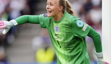 Hannah Hampton admits throwing Spain counterpart’s water bottle into crowd