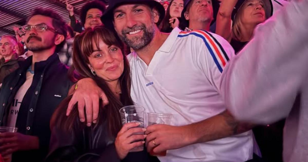 Ex-Celtic star Charlie Mulgrew enjoys Oasis Murrayfield show