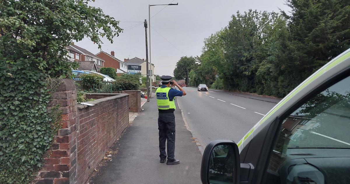 Halesowen speed checks on Stourbridge and Vicarage Road