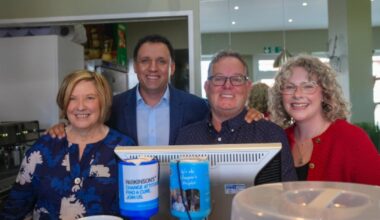 Party leader visits Barrhead café ahead of vote