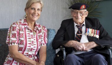 War veteran meets Duchess of Edinburgh in Salisbury