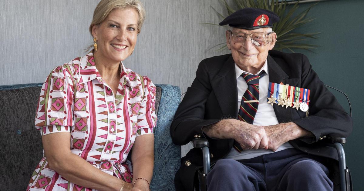 War veteran meets Duchess of Edinburgh in Salisbury