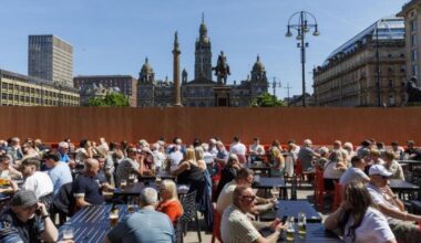 Glasgow to be as warm as Spanish holiday hotspot today