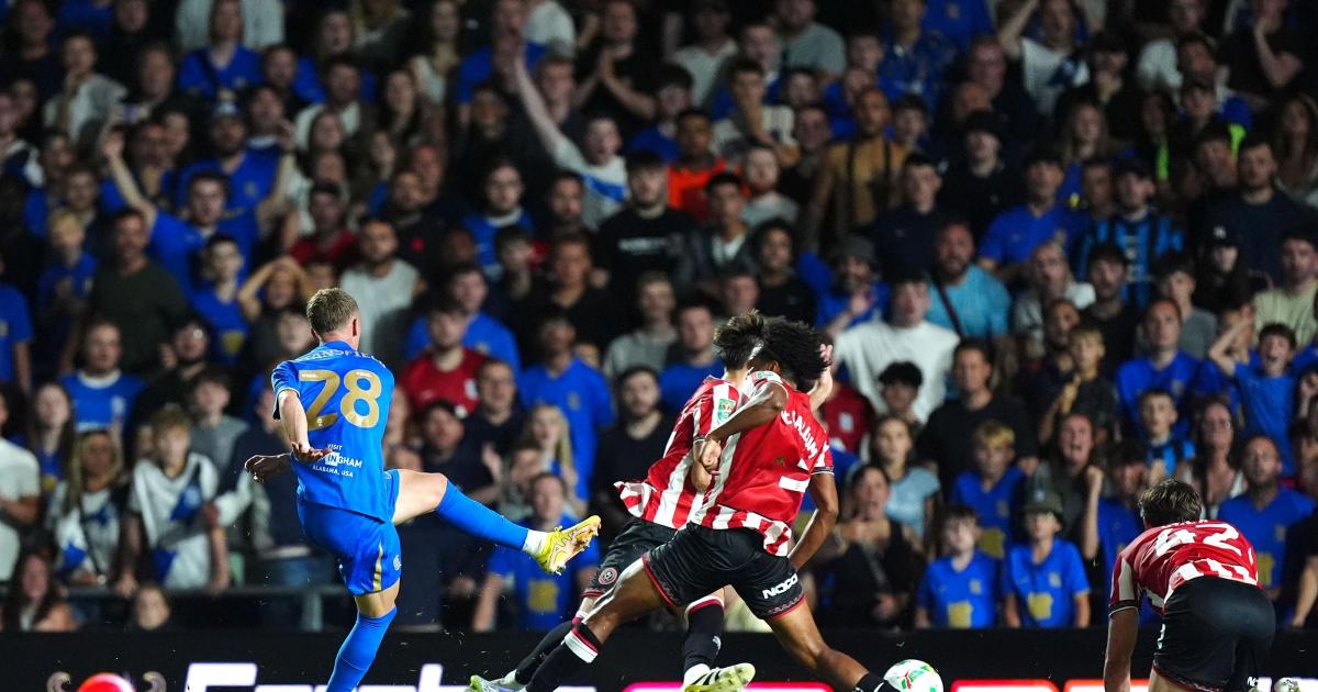 Jay Stansfield scores late winner to help Birmingham progress to second round