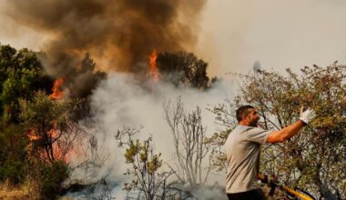 Greece, Spain and Portugal race to contain wildfires as EU steps up help