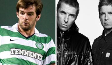 Former Celtic player shares how he saw Oasis live for free