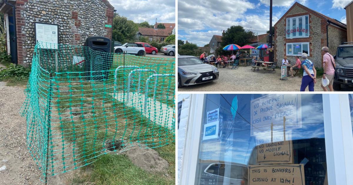 Salthouse firms hit with internet outage after cable cut