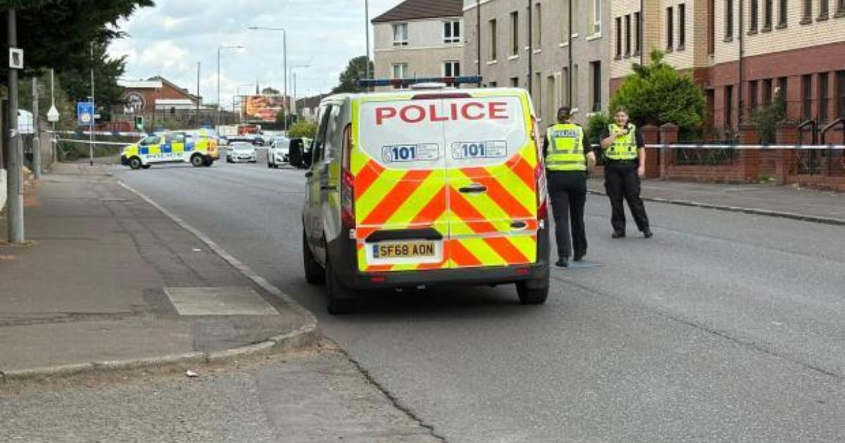 Police issue update after Glasgow road shut due to 'stabbing'