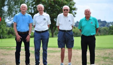 Four friends complete 80,000 rounds at Oxford Golf Club