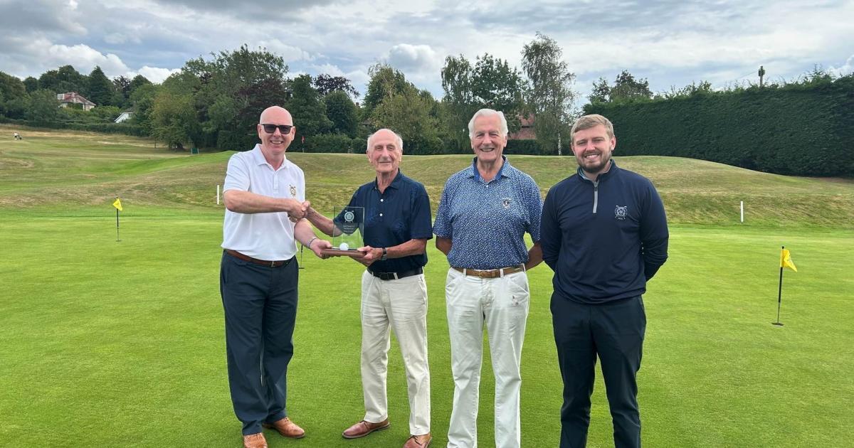 Pannal Golf Club great-granddad, 93, gets hole-in-one