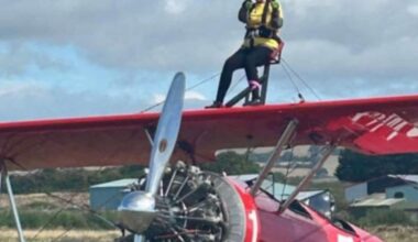Wing walker raises thousands for Mountbatten Hospice