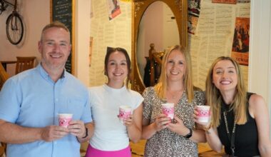 Children's book made from recycled coffee cups launched