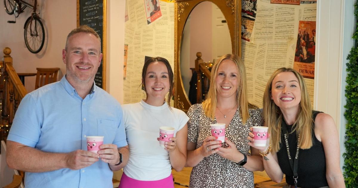 Children's book made from recycled coffee cups launched