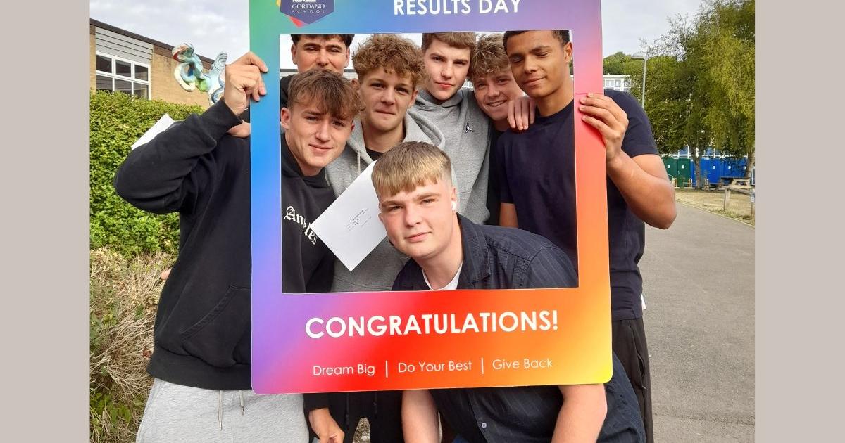 Gordano School students celebrate outstanding GCSE results