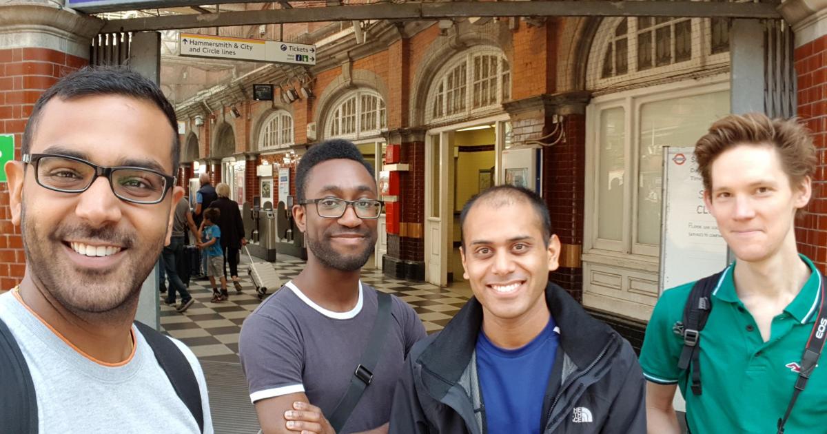 Charity fundraiser walking full length of London Tube lines
