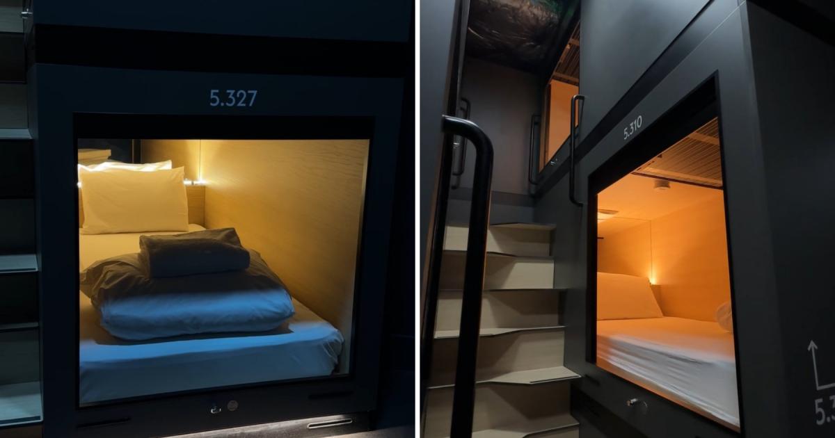 'I stayed in London's tiniest hotel that's the size of a box'
