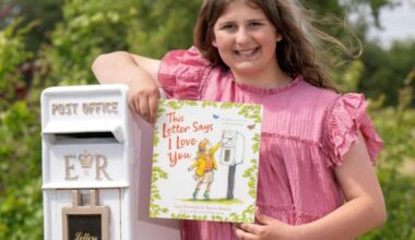 Children's book inspired by Westerleigh memorial post boxes