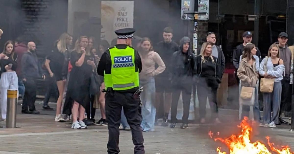 Two people due in court following fire in Glasgow