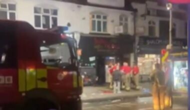 Indian Aroma Gants Hill 'arson': Restaurant fire hurts five