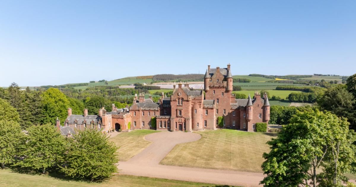 17-bedroom historic Scottish castle on market for…