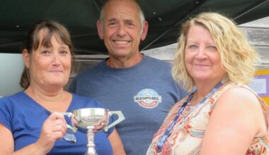 Pilning couple scoop eight trophies at flower show