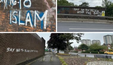 Glasgow group concerned over 'anti-migrant' graffiti