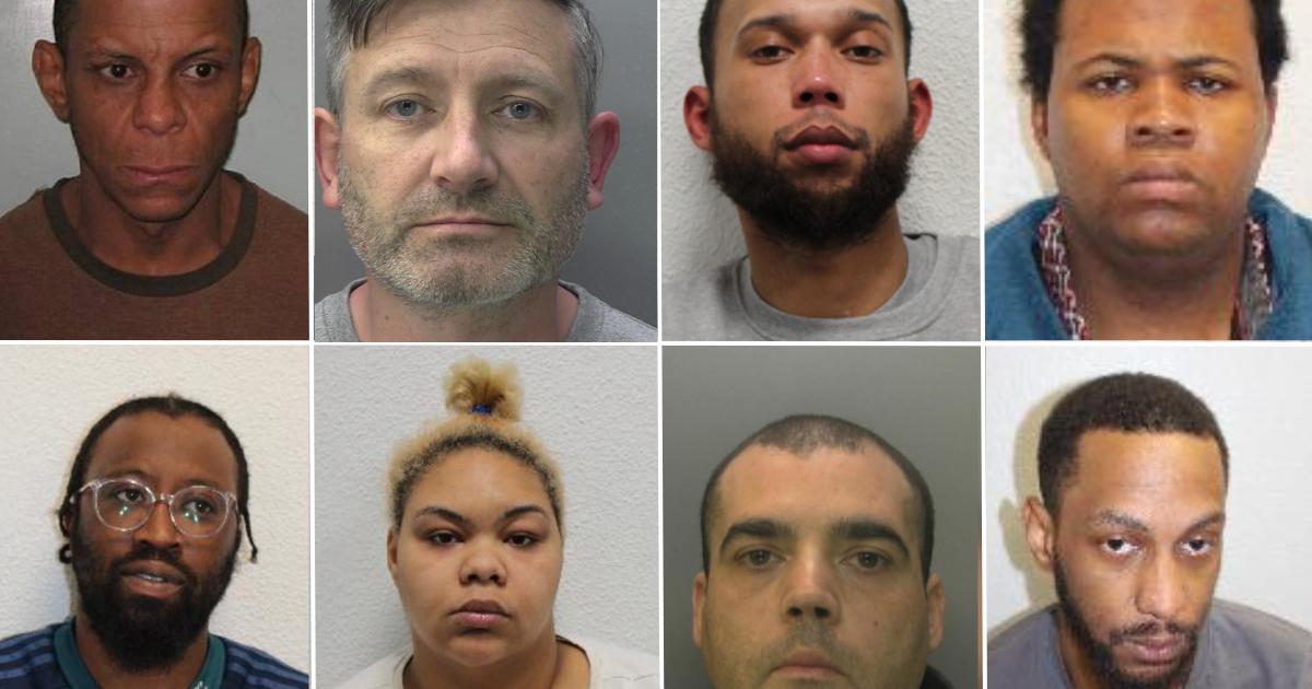 South Londoners jailed in August 2025 including road-rager