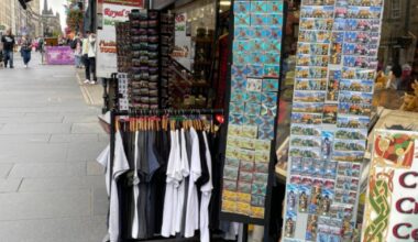 Royal Mile shop displays blocking pavement 'will be seized'