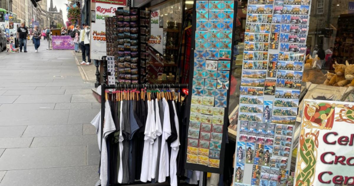 Royal Mile shop displays blocking pavement 'will be seized'